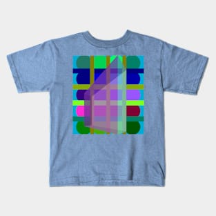 Geometric grids Kids T-Shirt